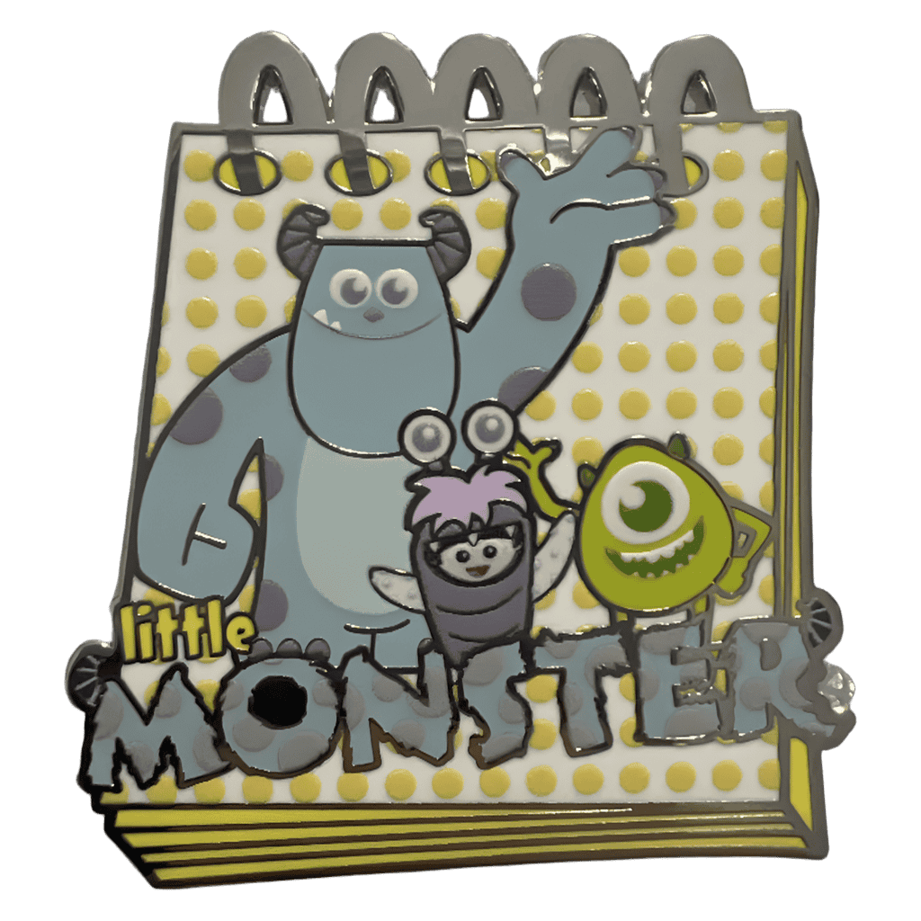 Monster Inc. Notepad Disney pin