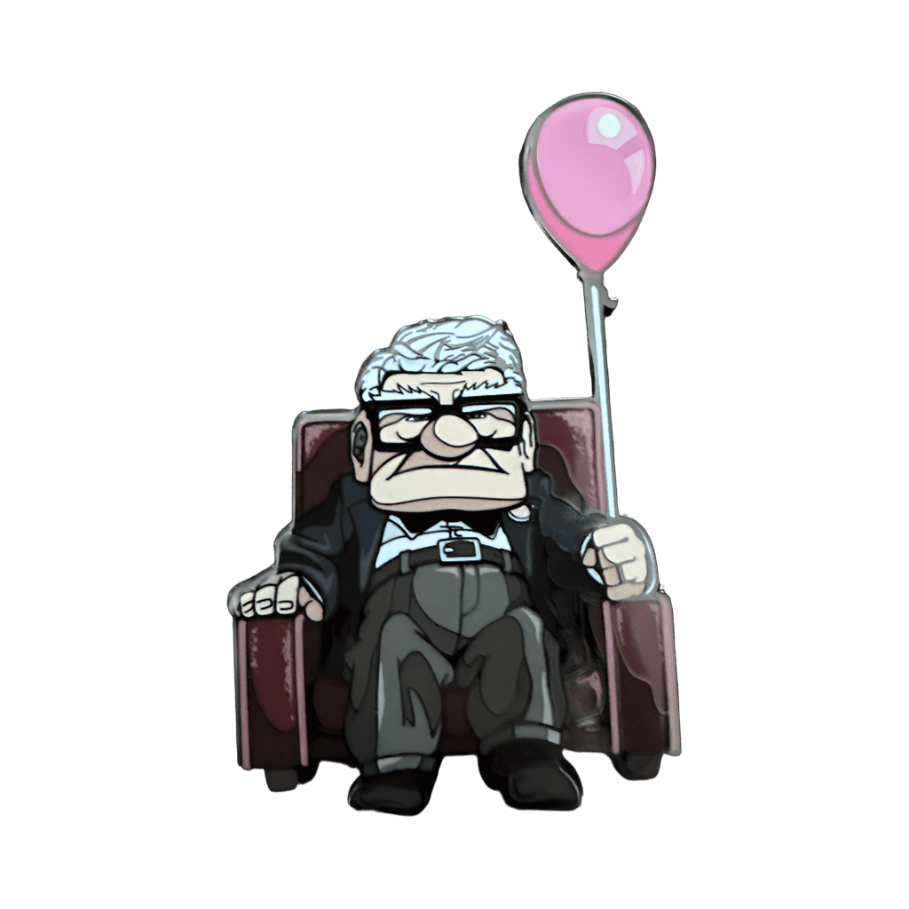 Carl “Up” Disney pin