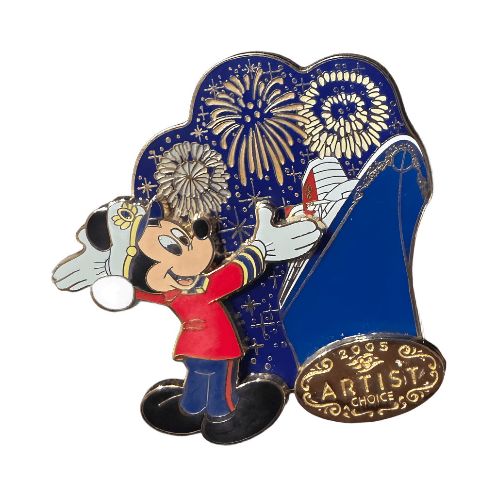 Captain Mickey Fireworks July 2005 Disney pin