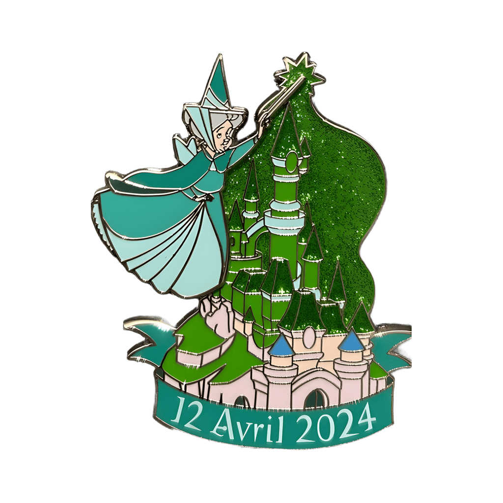 12 avril 2024 - Fauna making the castle green Disney pin