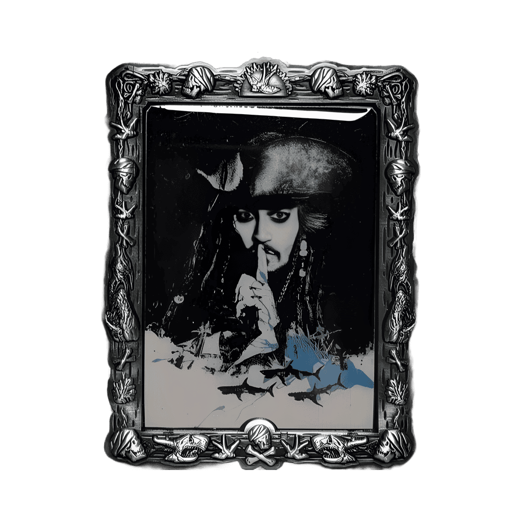 Jack Sparrow Offset Disney pin