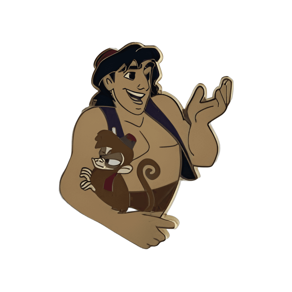 Aladdin/Abu Disney pin