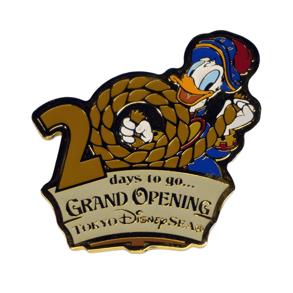 20 Days until Grand Opening Disney pin