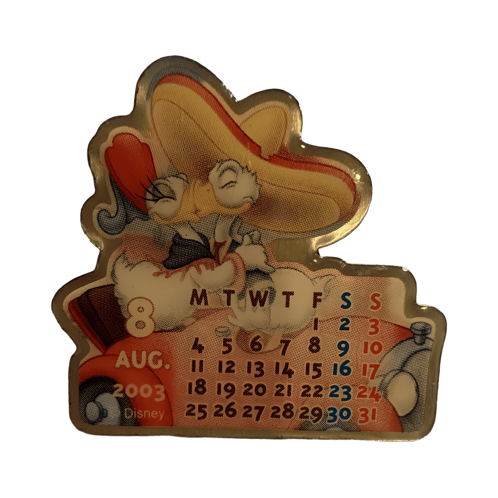 August - Donald and Daisy Disney pin