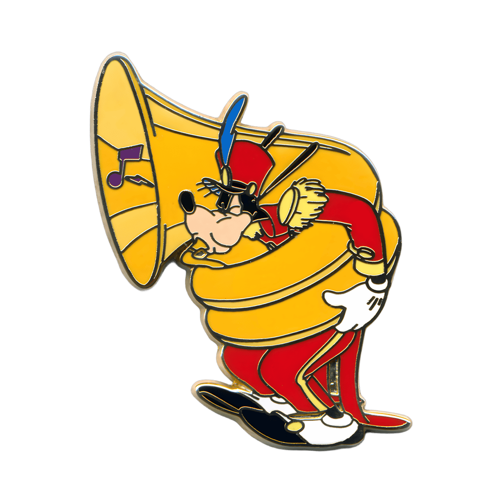 Goofy Playin a Tuba Disney pin