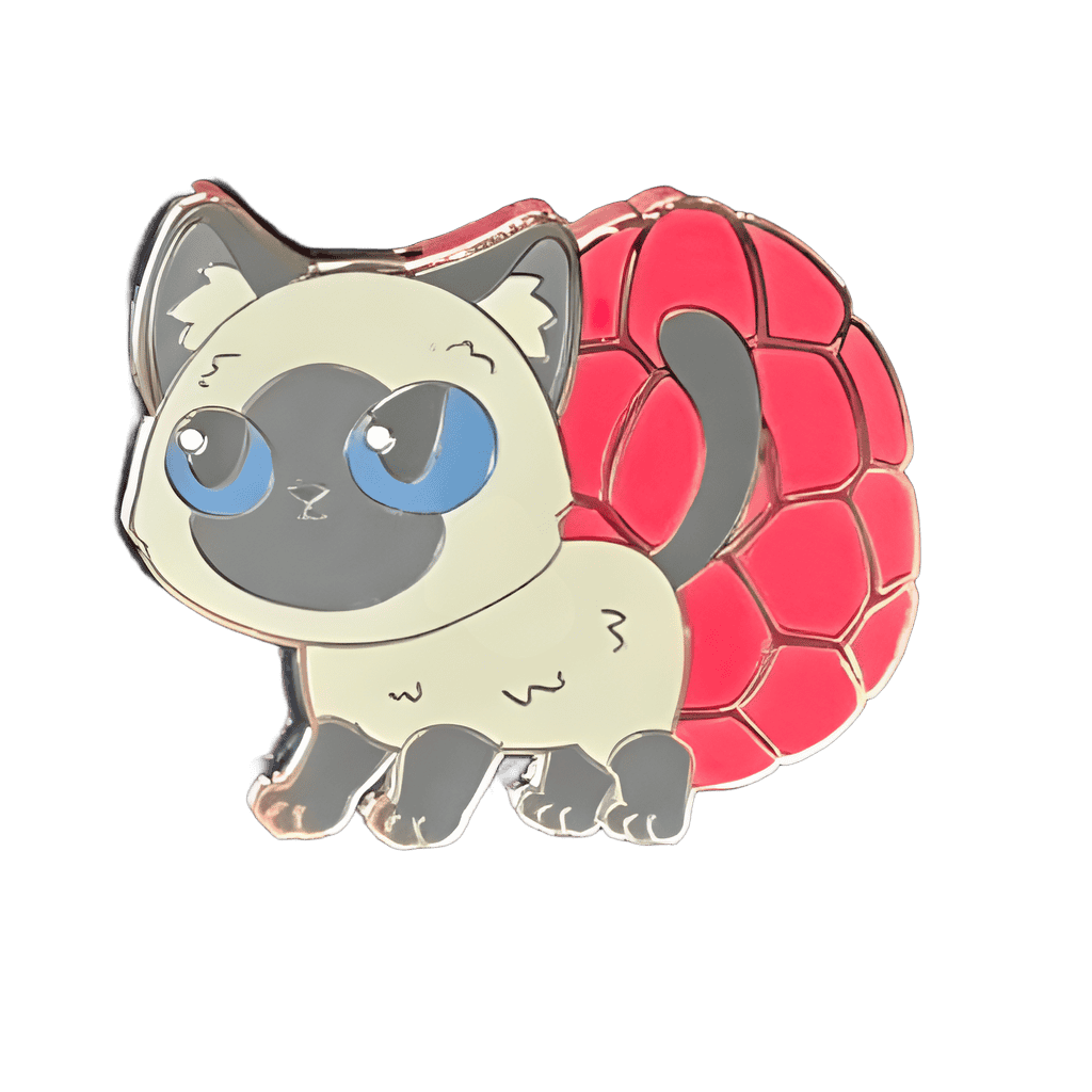 Siamese Flerkitten and Egg Hive Disney pin