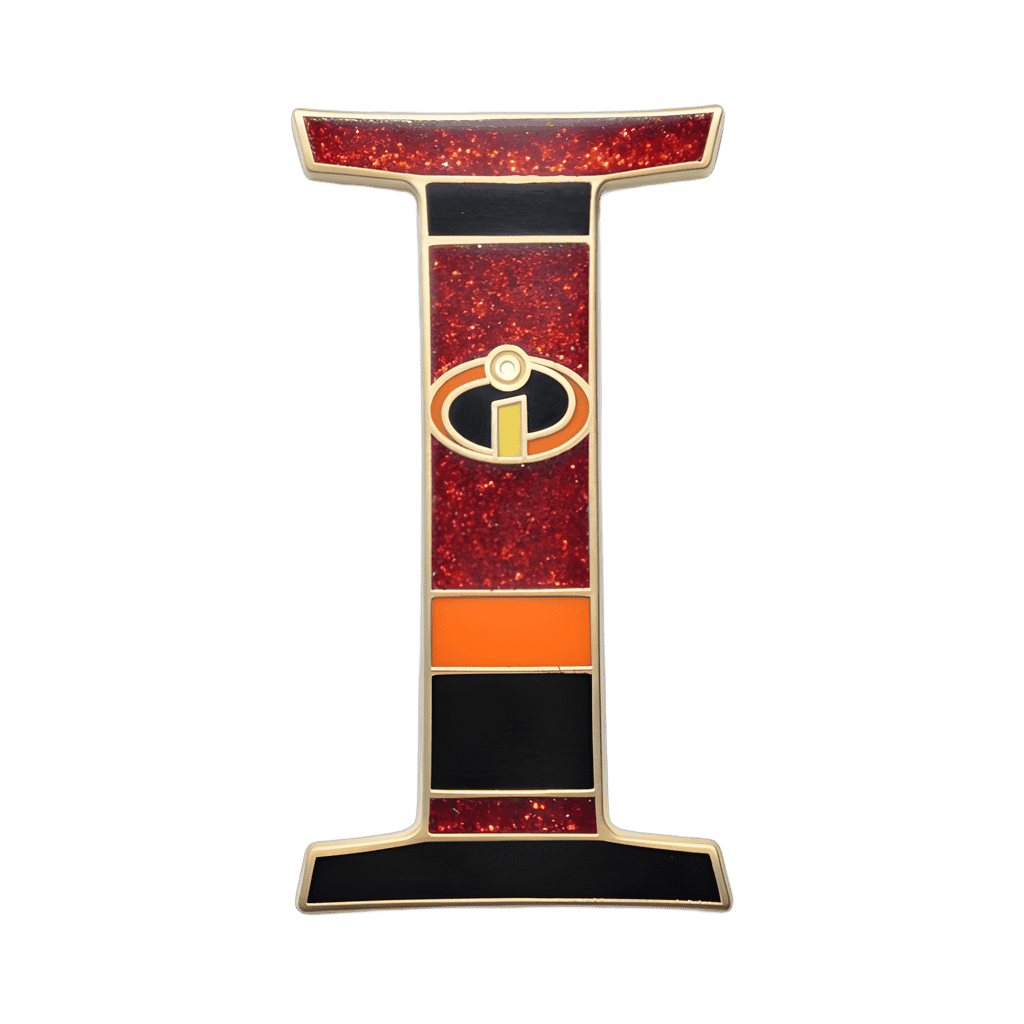 Letter “I” Disney pin