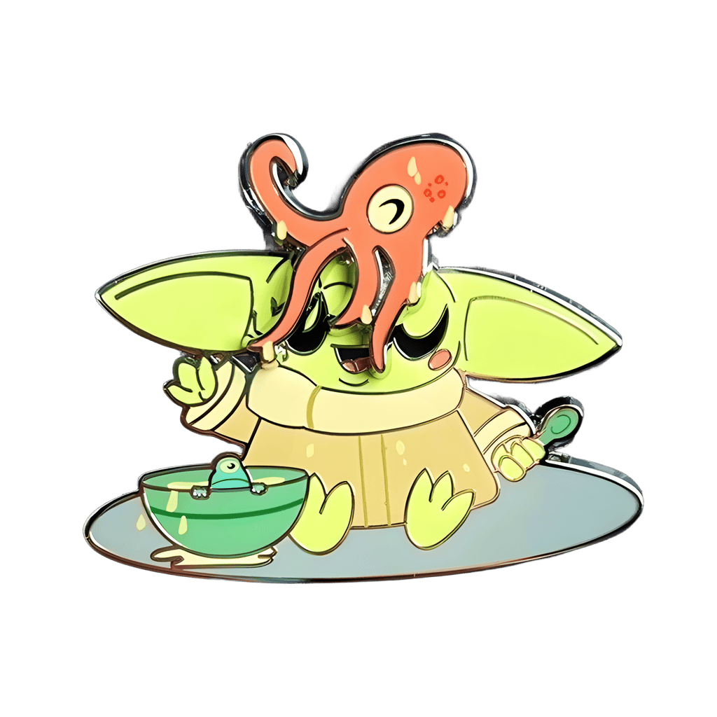 Grogu Don’t Play With Food Disney pin
