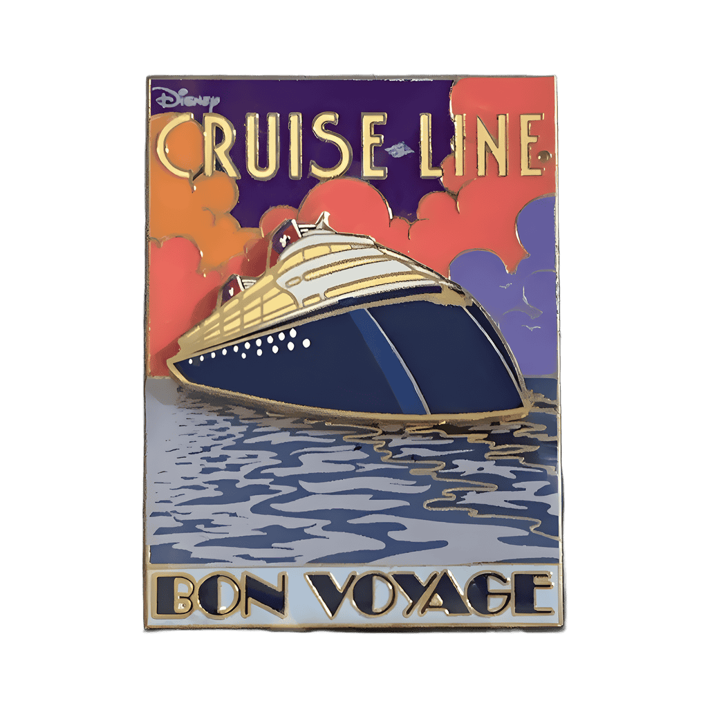 Bon Voyage Disney pin