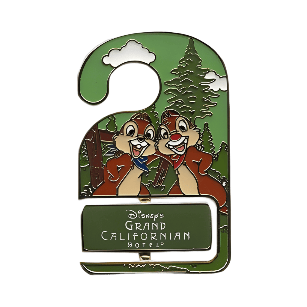Chip & Dale - Grand Californian Disney pin