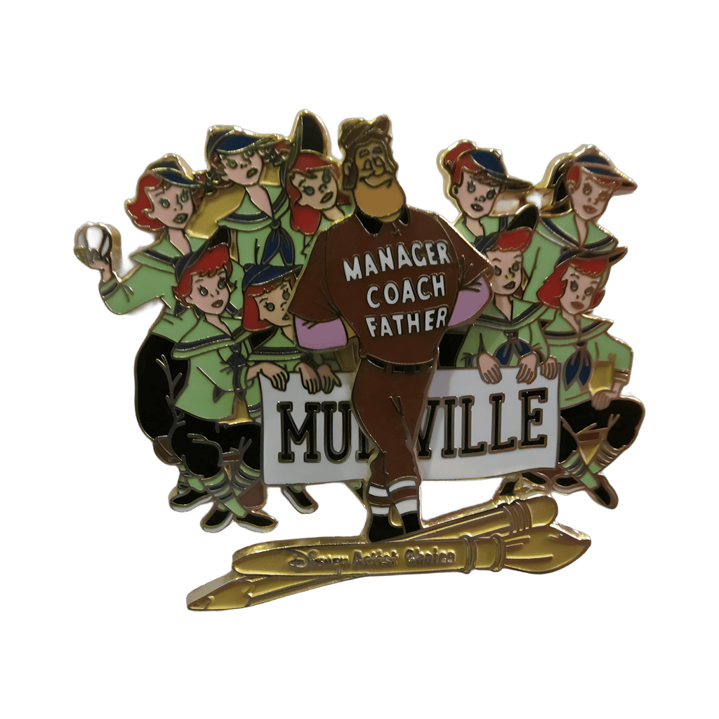 Casey and his Daughters Disney pin