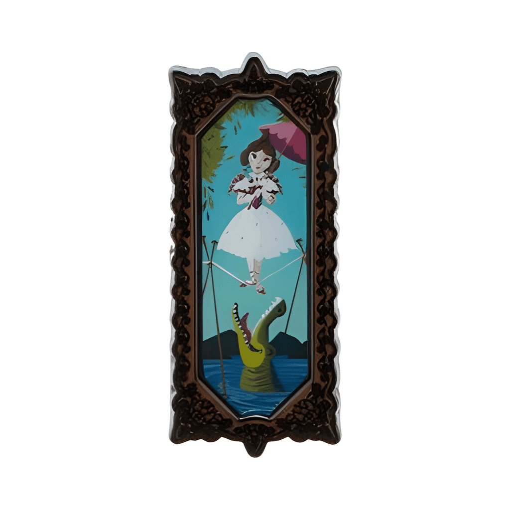 Tightrope Walker Stretching Portrait (Sally Slater) Disney pin