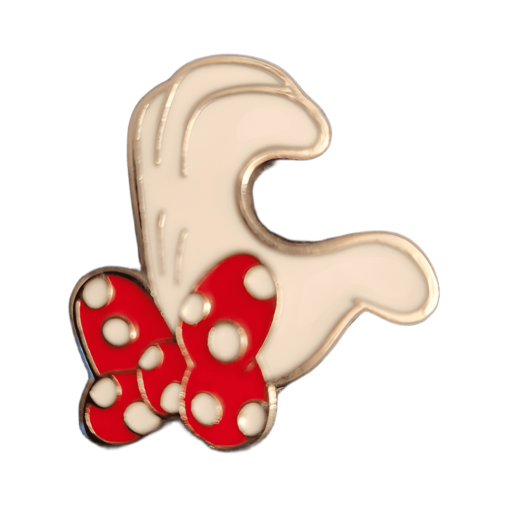 Minnie Heart Left Hand Disney pin