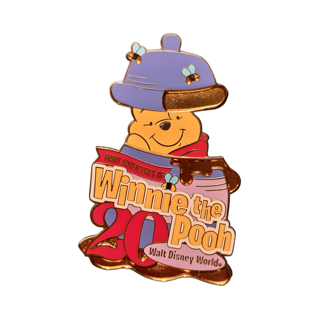 Many Adventures of Winnie the Pooh 20th Anniversary Disney pin