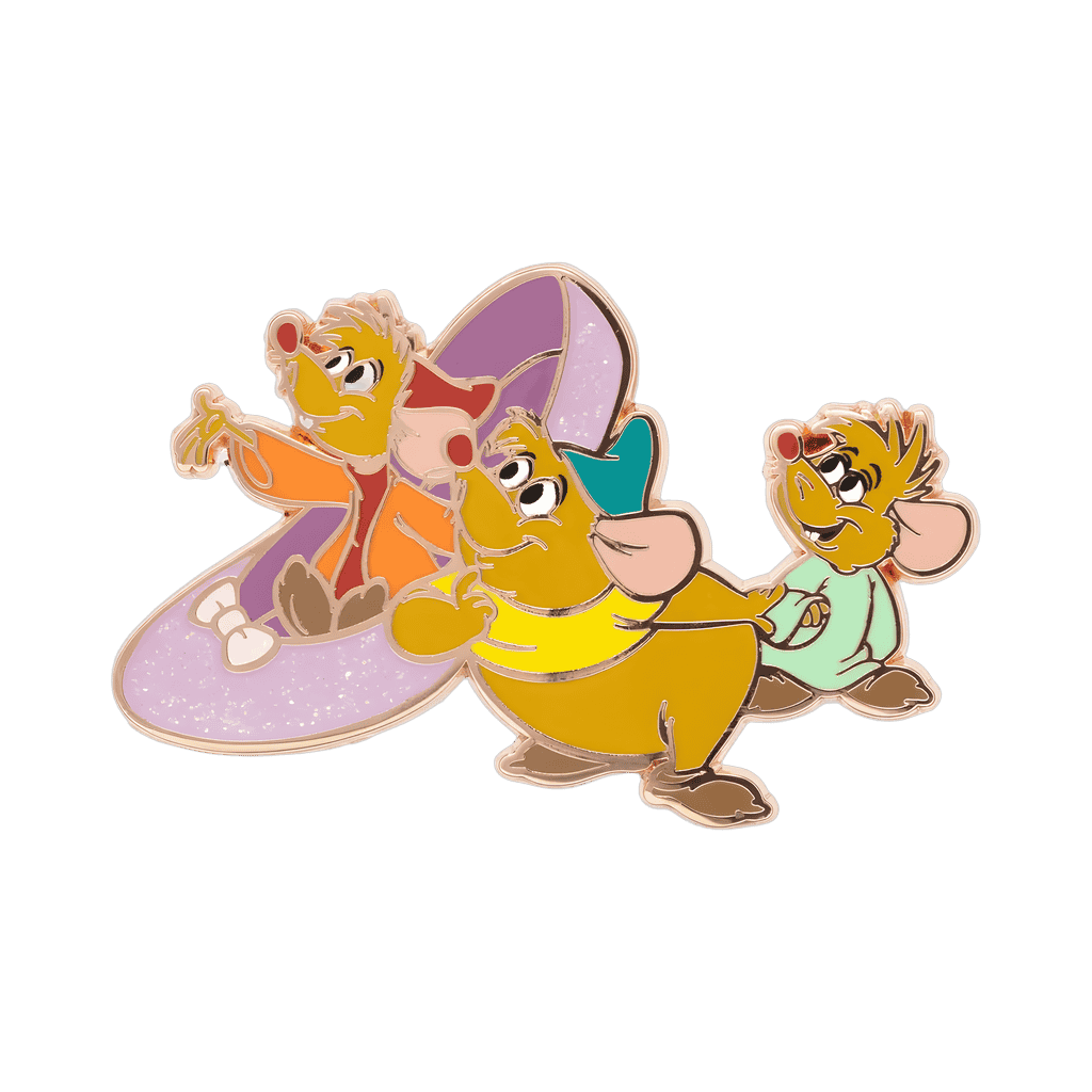 Jaq, Gus and Luke Disney pin