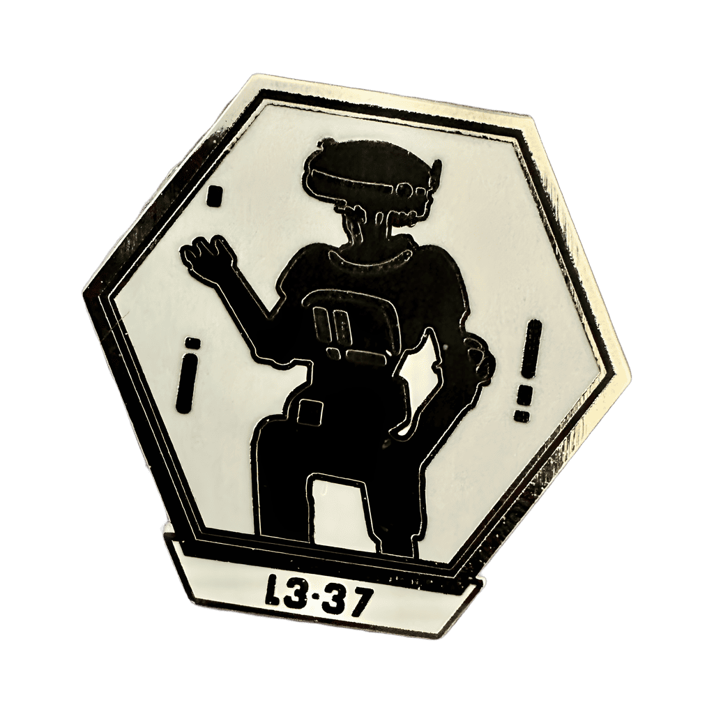 Droid Badge L3-37 Disney pin