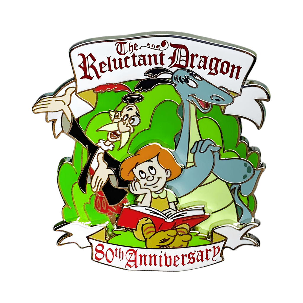 The Reluctant Dragon 80th Anniversary Disney pin