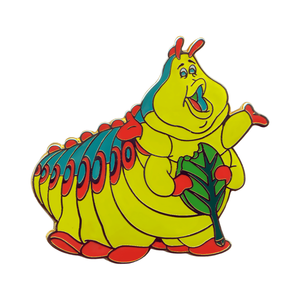 Heimlich Eating a Leaf Disney pin