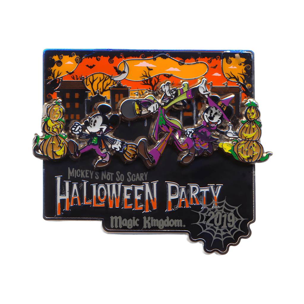 Walking Down Main Street Logo Disney pin