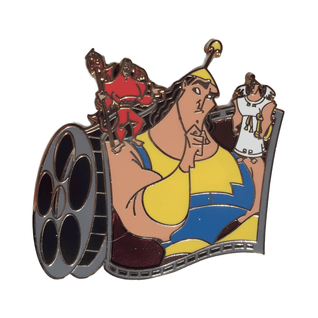 Have A Laugh Framed Pin Set - Kronk and Shoulder Devil and Angel Disney pin