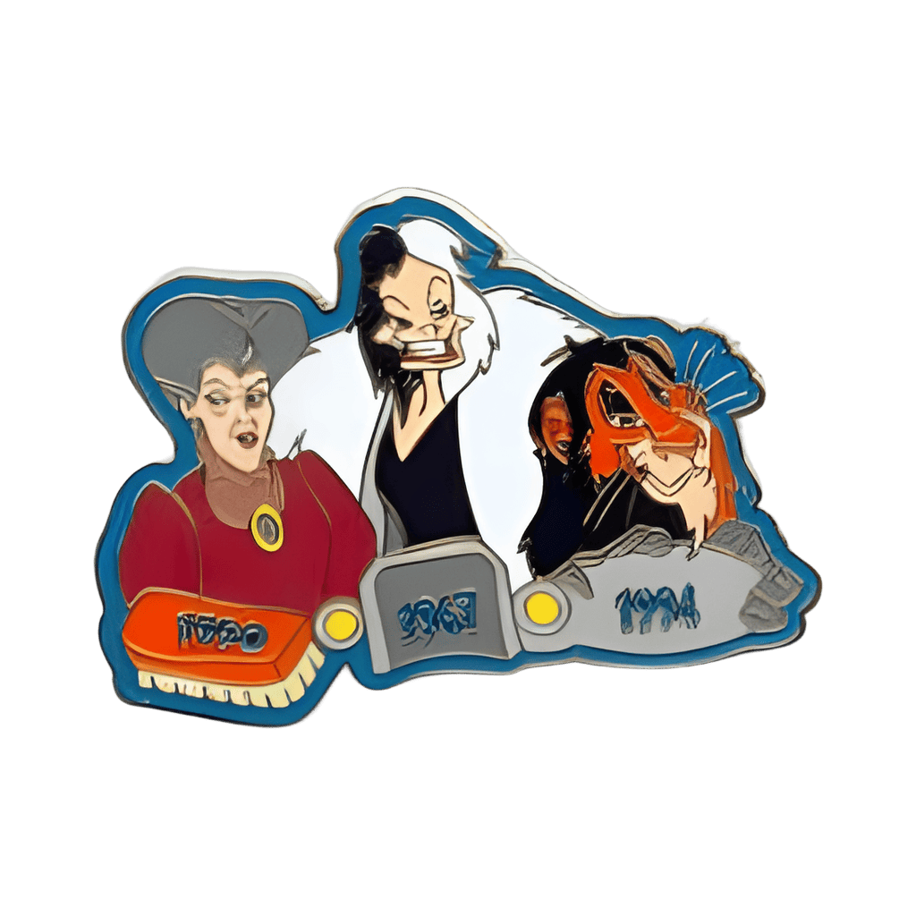 Villains Through Time Disney pin