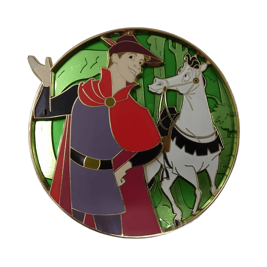Prince Phillip and Samson Disney pin