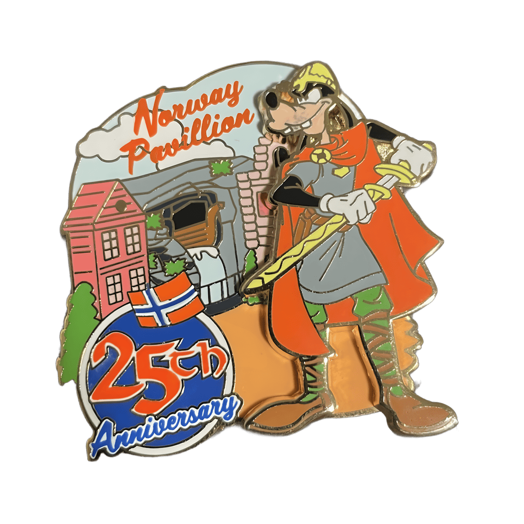 Norway Pavilion 25th Anniversary Disney pin