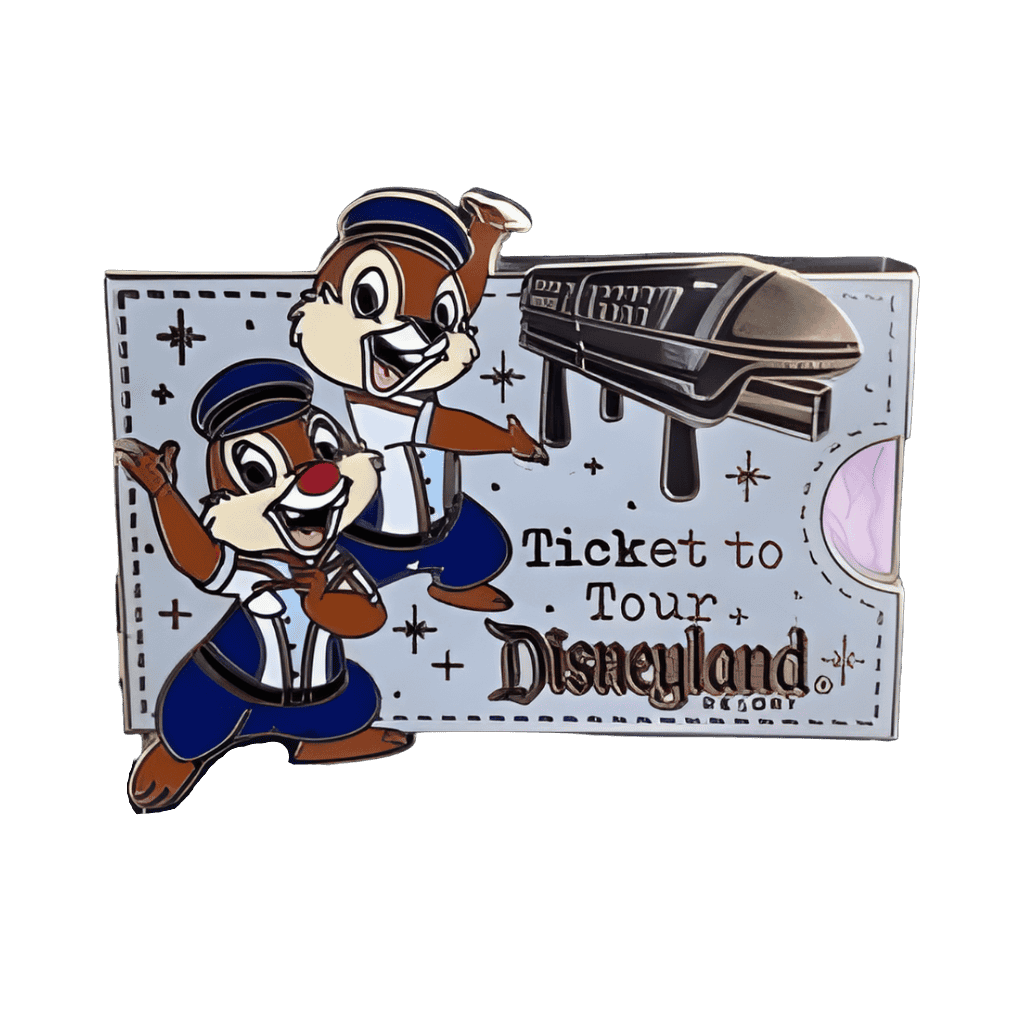 Ticket to Tour-Monorail-Annual Passholder Disney pin
