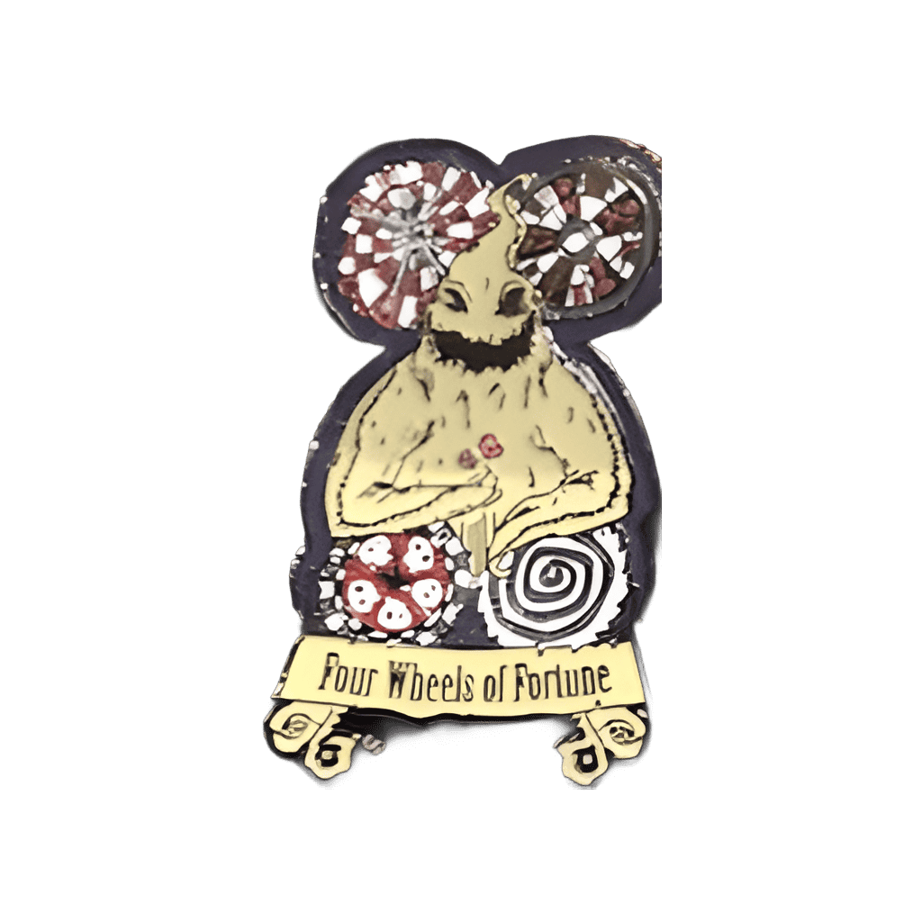 Four Wheels of Fortune Disney pin