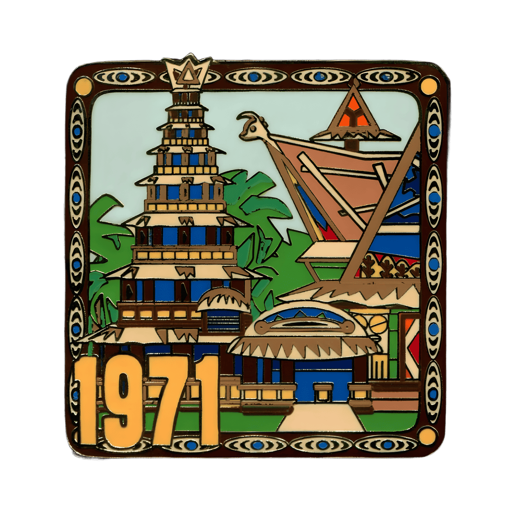 Magic Kingdom 1971 Disney pin