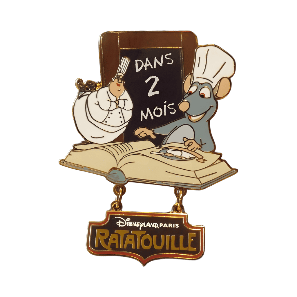 Ratatouille Attraction Countdown - 2 Months Disney pin