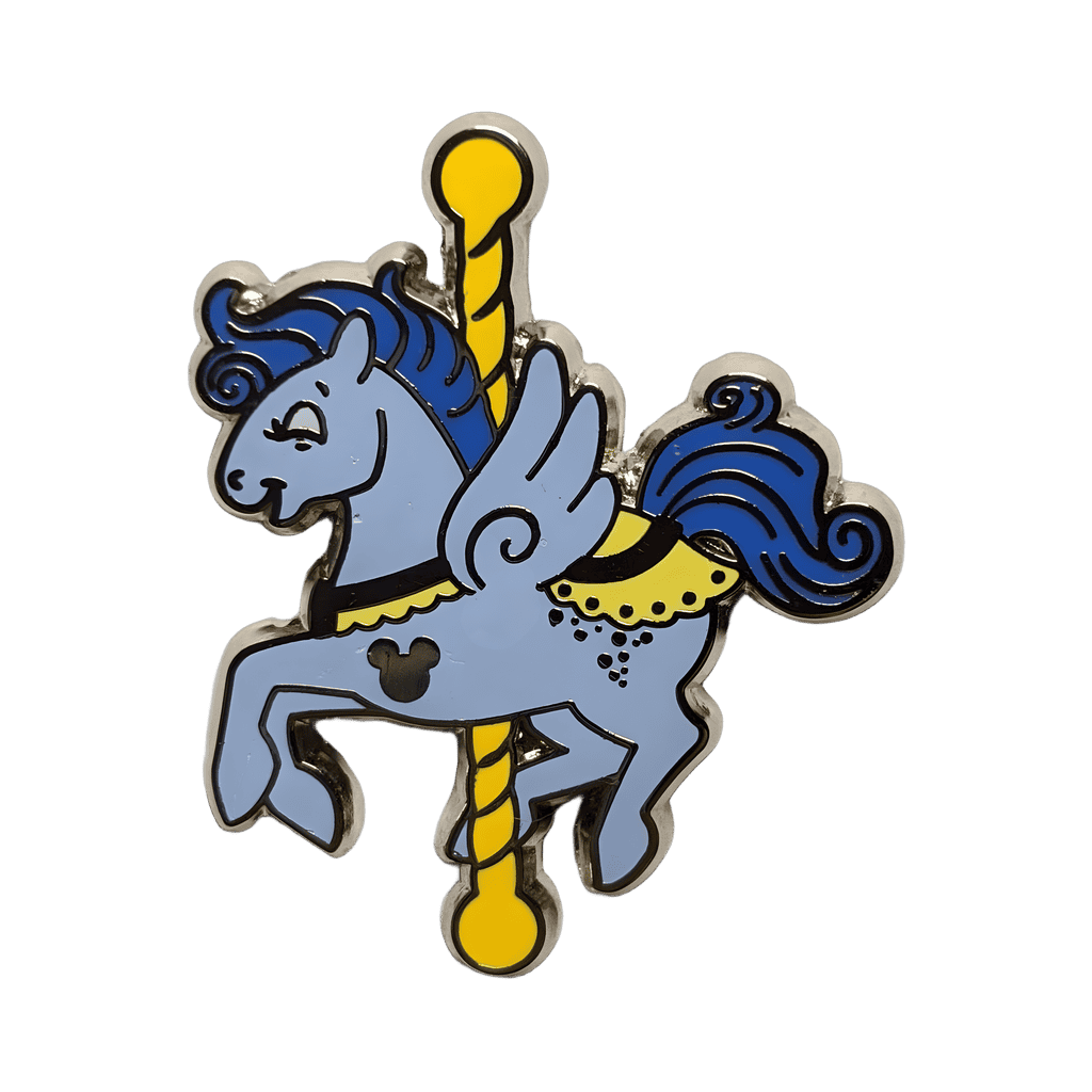 Blue Winged Horse Disney pin