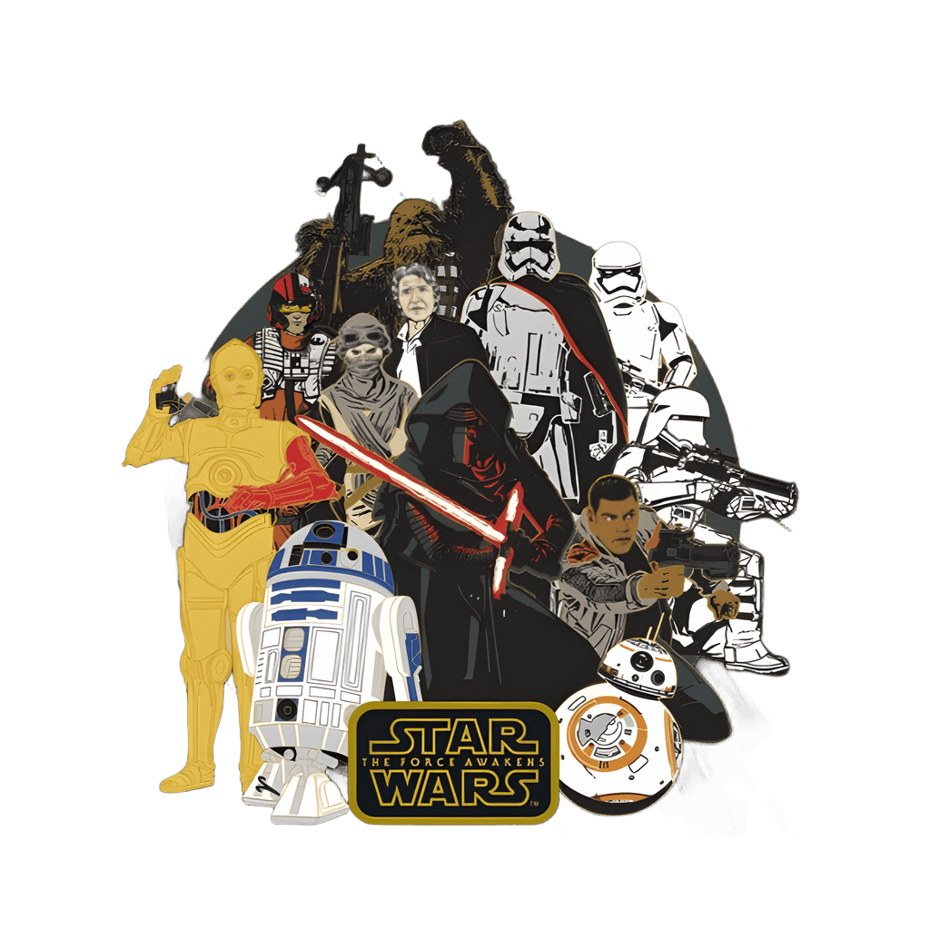 The Force Awakens Disney pin
