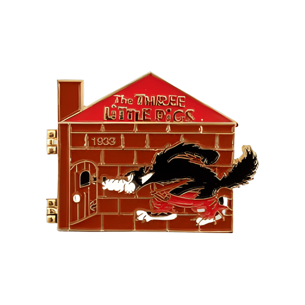 The Three Little Pigs - 1933 Disney pin