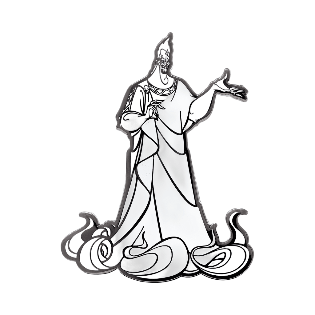 Hades (White Out) Disney pin