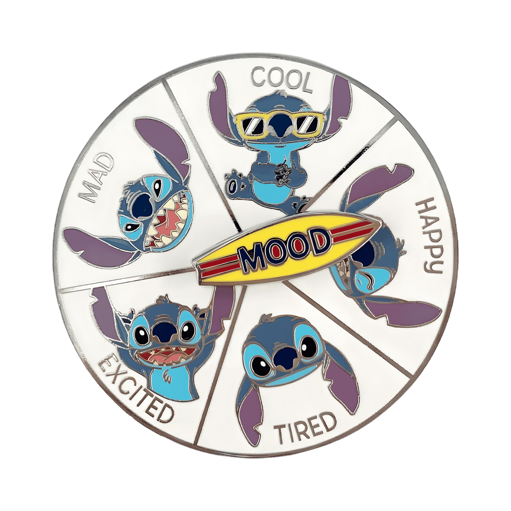 Mood Flair Spinner - Stitch Disney pin