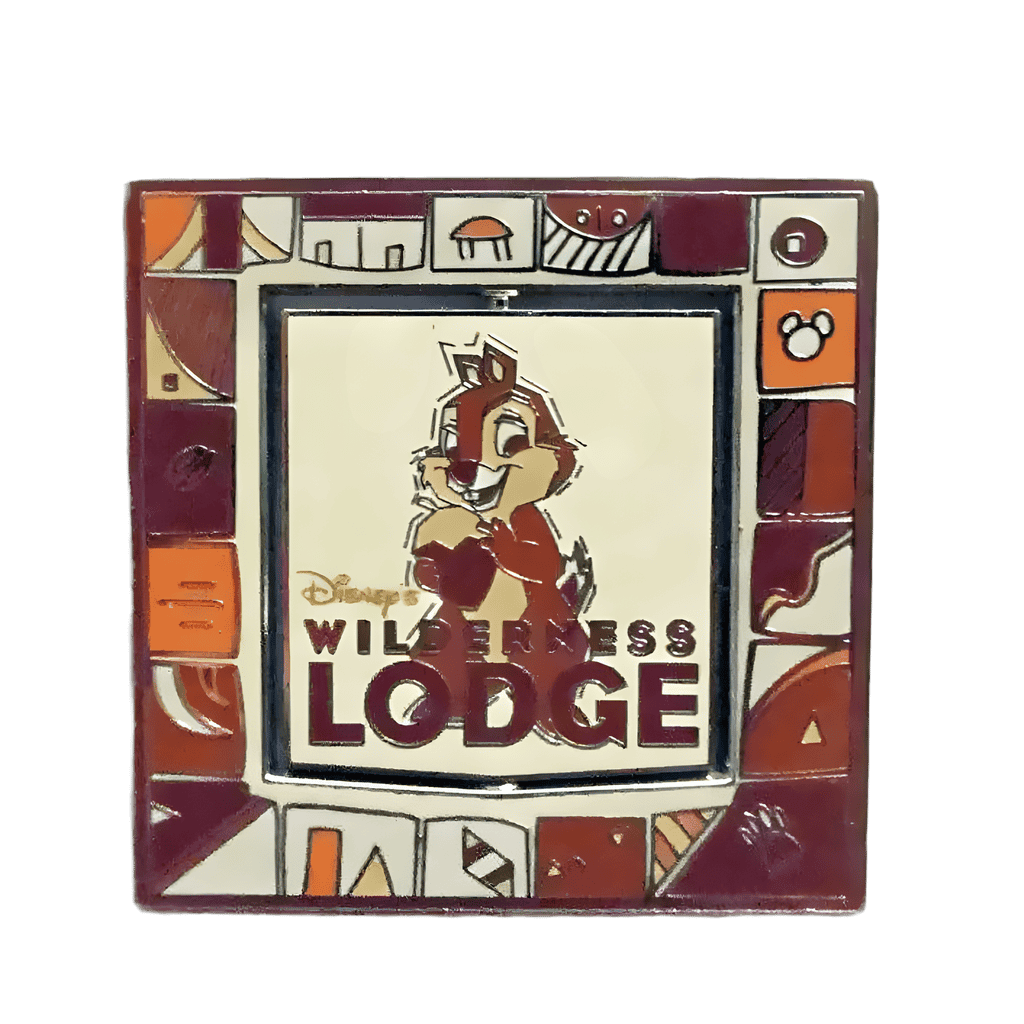 25th Anniversary Chip & Dale Spinner Disney pin