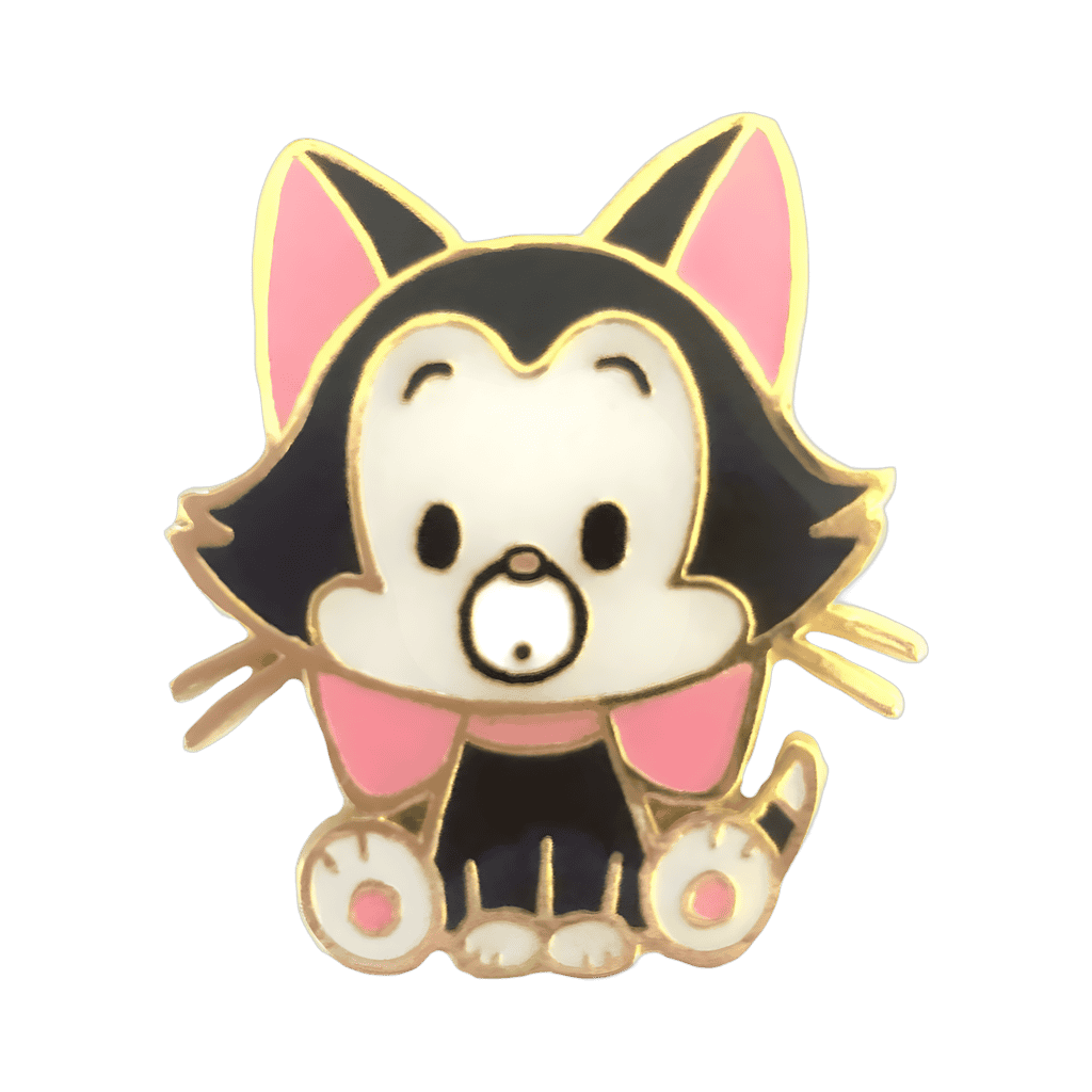 Big Head Figaro Disney pin