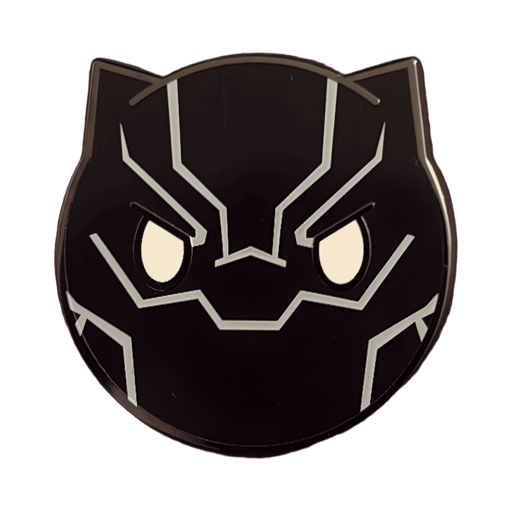 Black Panther Head Disney pin