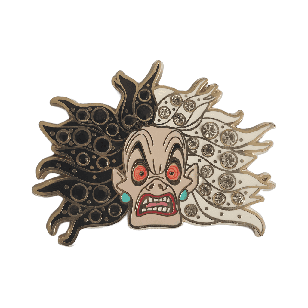 Cruella with Jeweled Hair Disney pin