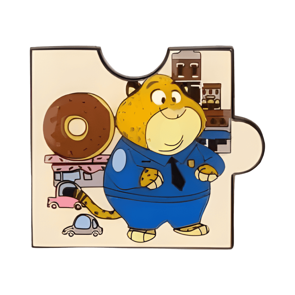 Clawhauser Disney pin