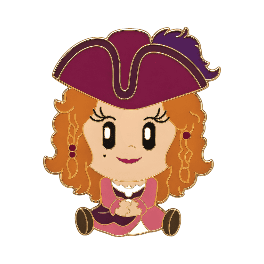 Captain Redd Disney pin