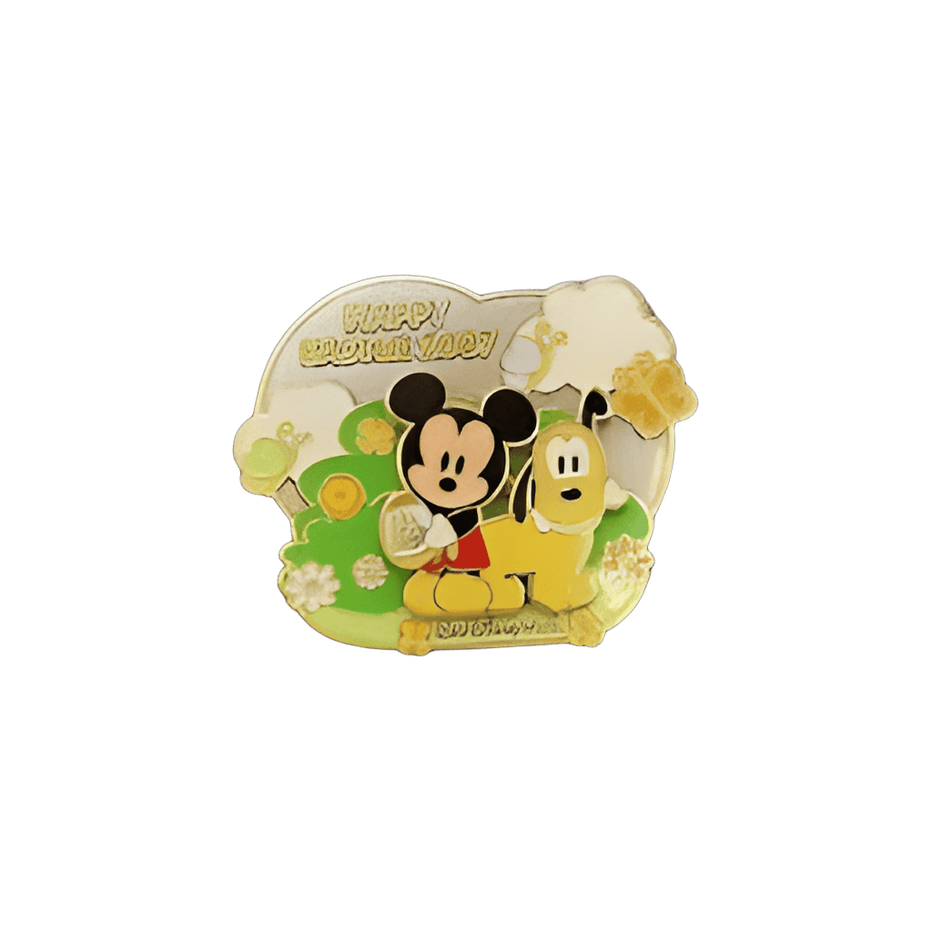 Mickey and Pluto Disney pin