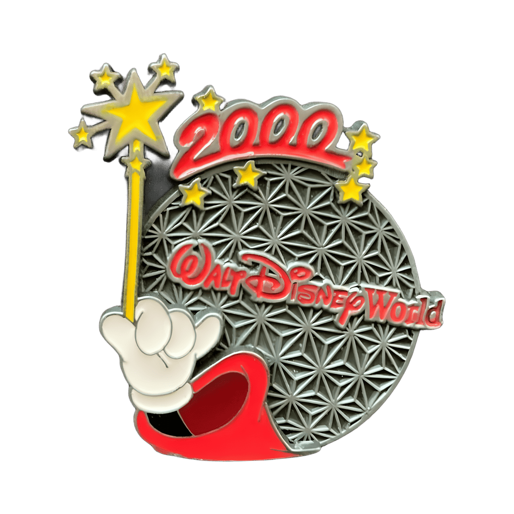 WDW - Spaceship Earth 2000 - Mickey's Hand with Wand Disney pin