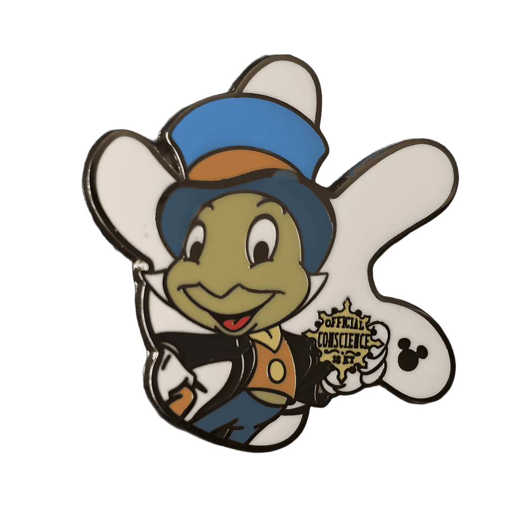 Jiminy Cricket Disney pin