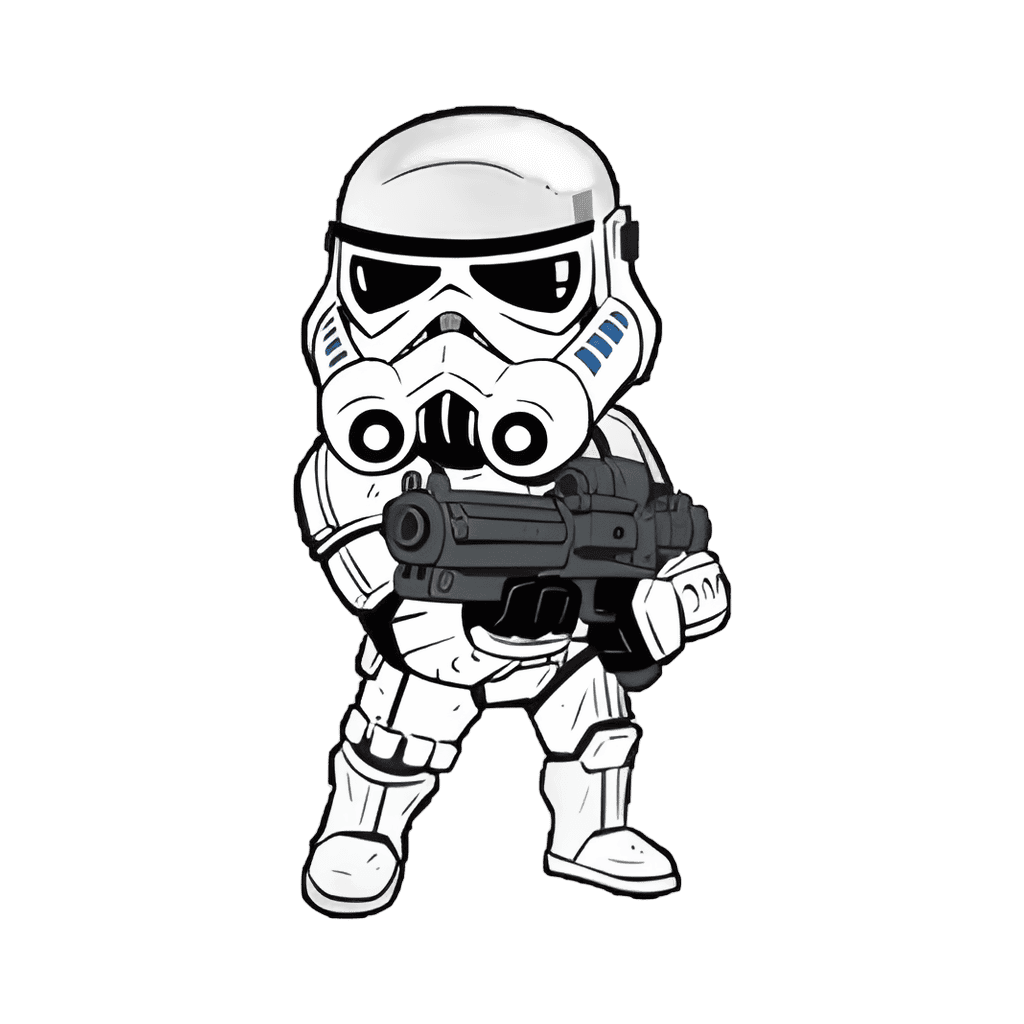 Storm Trooper Disney pin