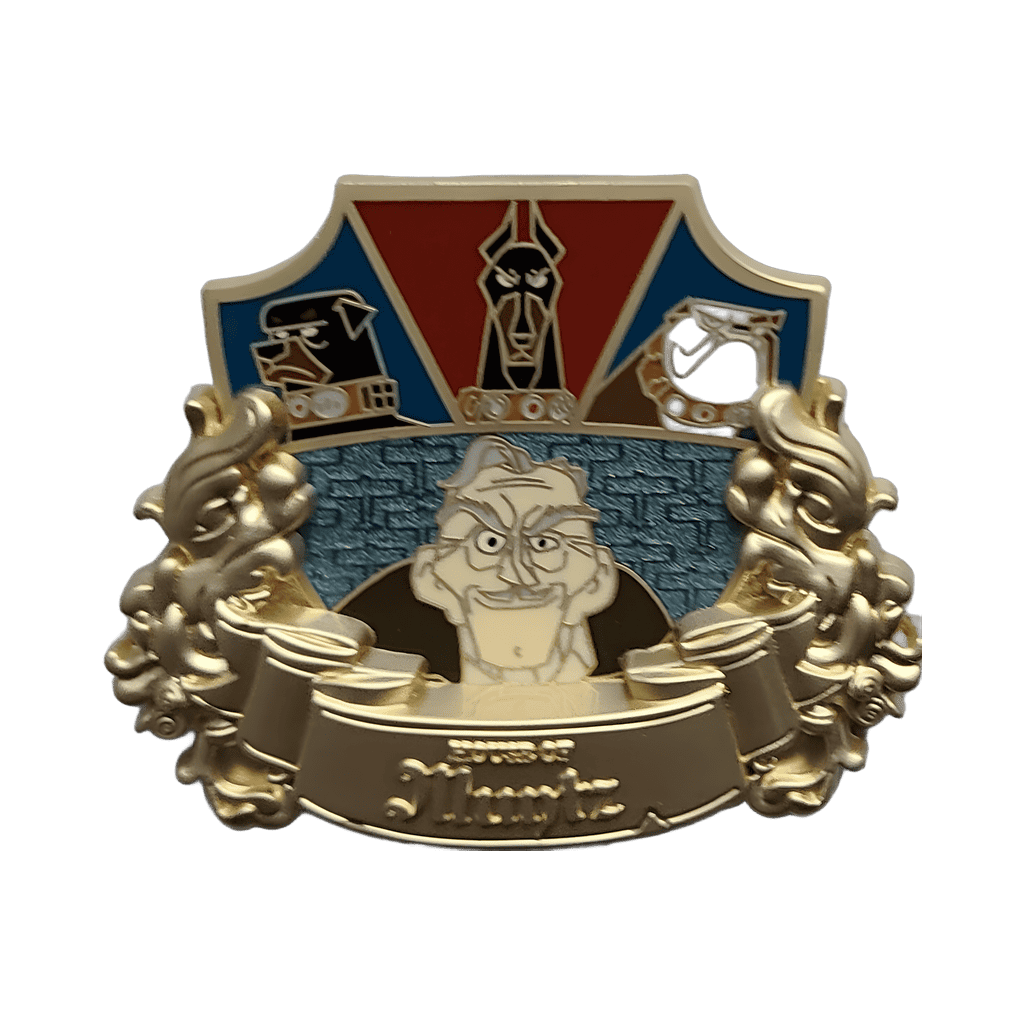 House of Muntz Crest Disney pin