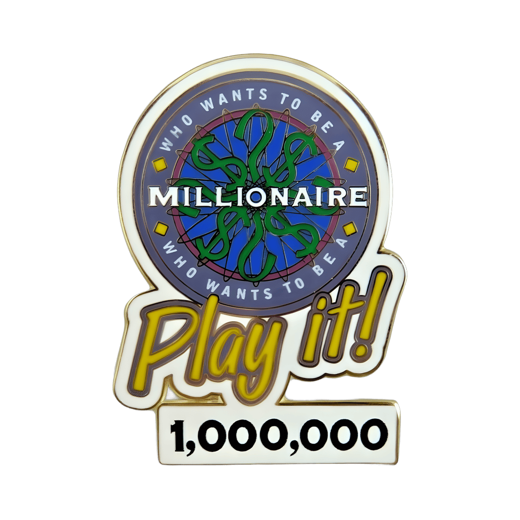 Play It! 1,000,000 Disney pin