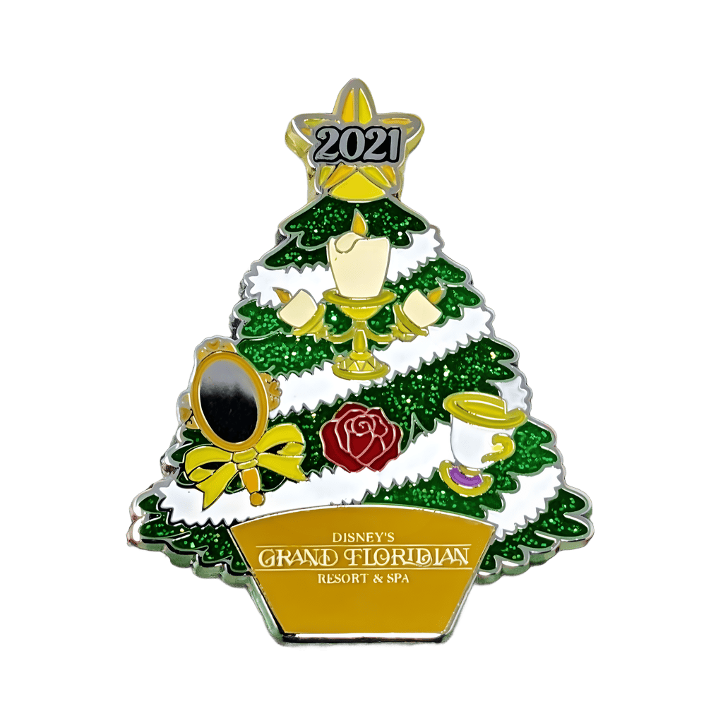Grand Floridian Resort - Beauty And The Beast Disney pin