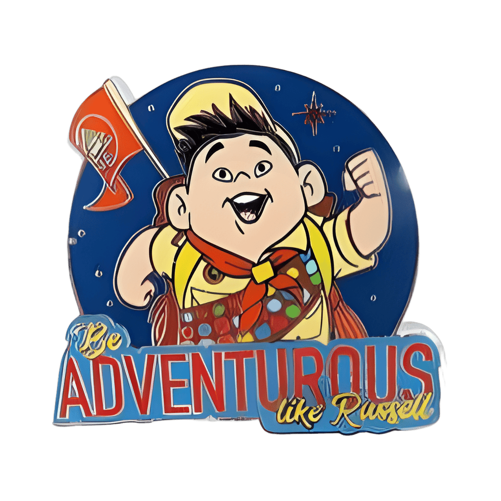 Be Adventurous Like Russell Disney pin